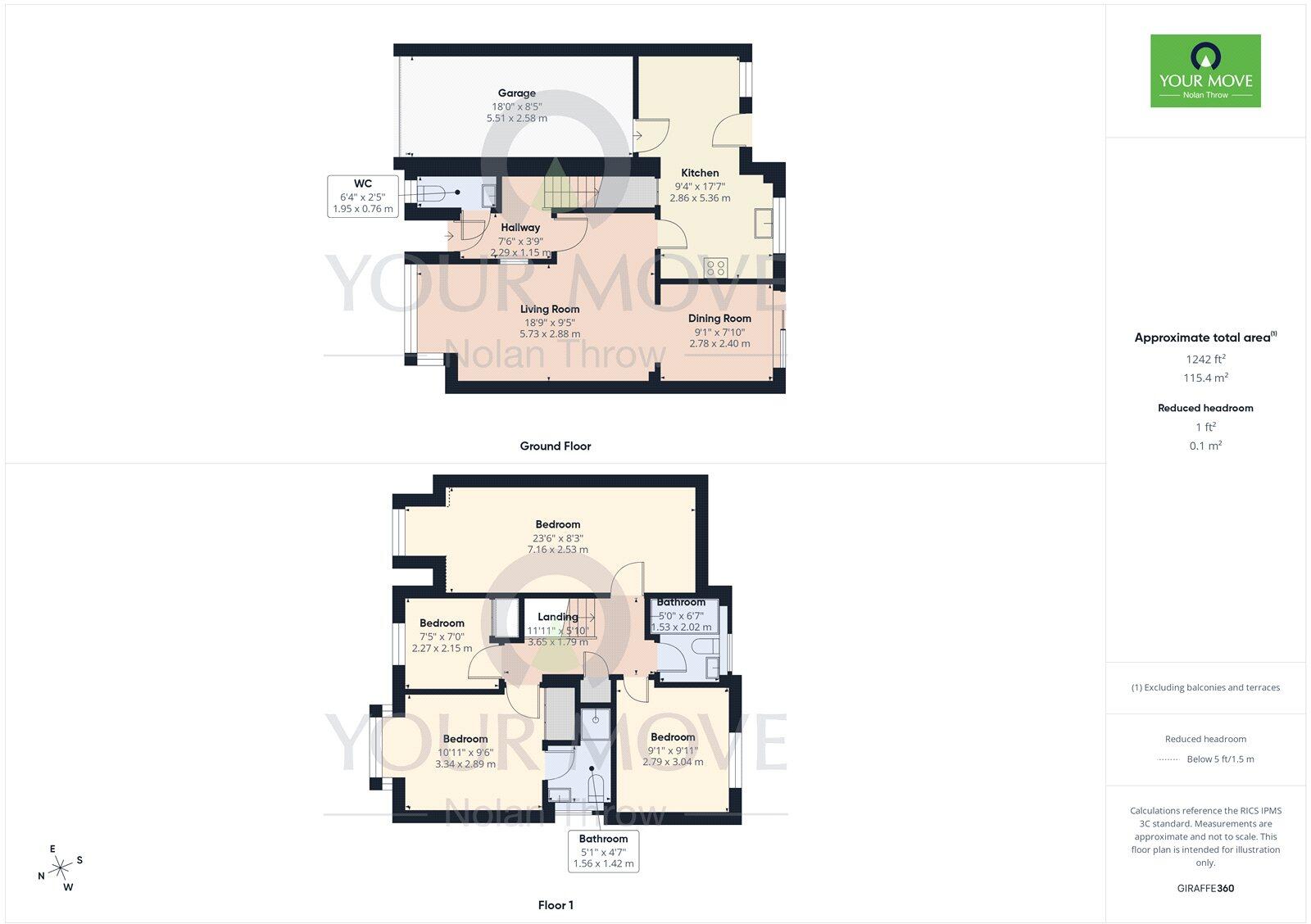 Mortimer Close, Buckingham Fields, Northampton, NN4 floorplan