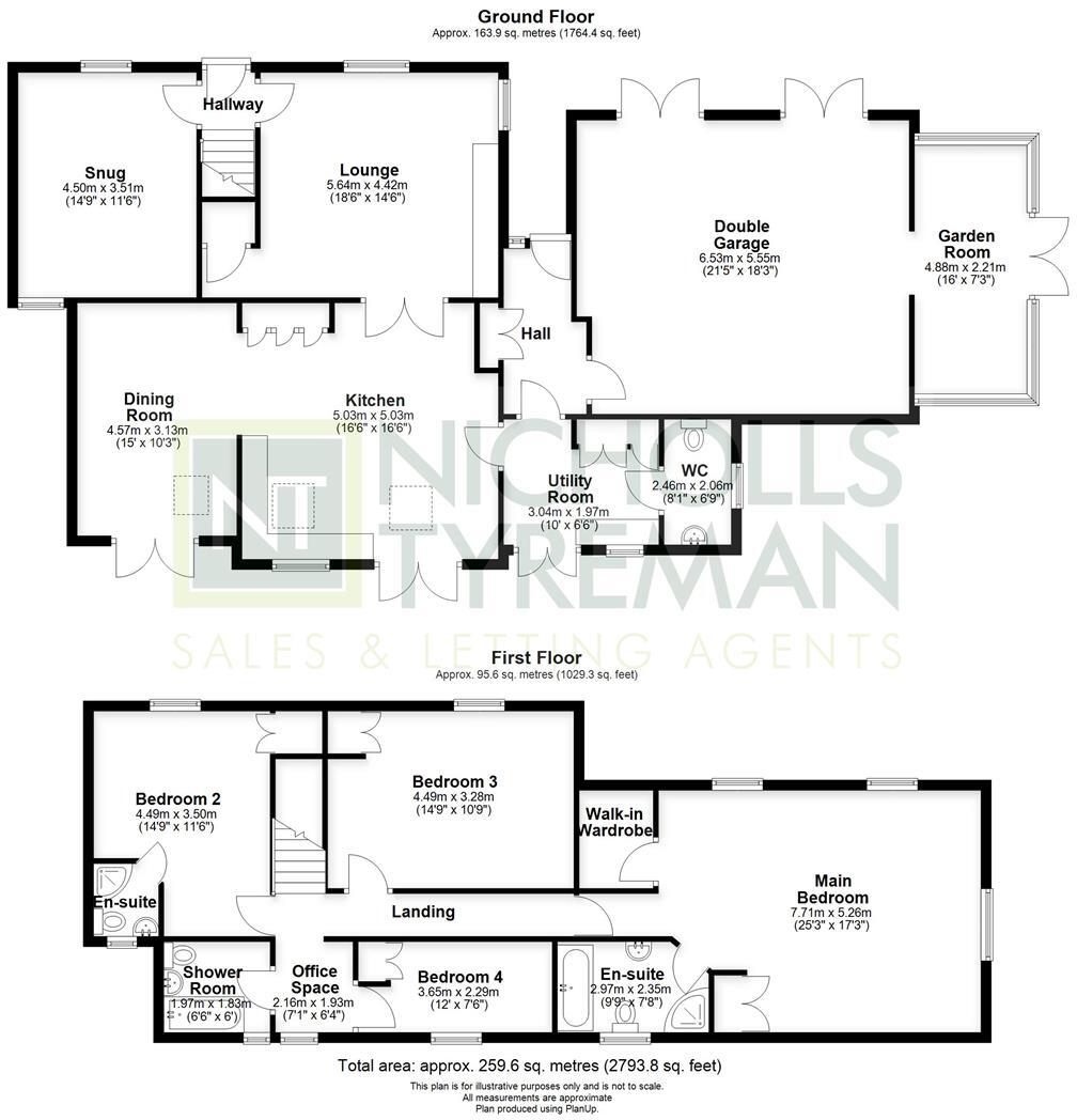 Shaw Mills, Harrogate floorplan