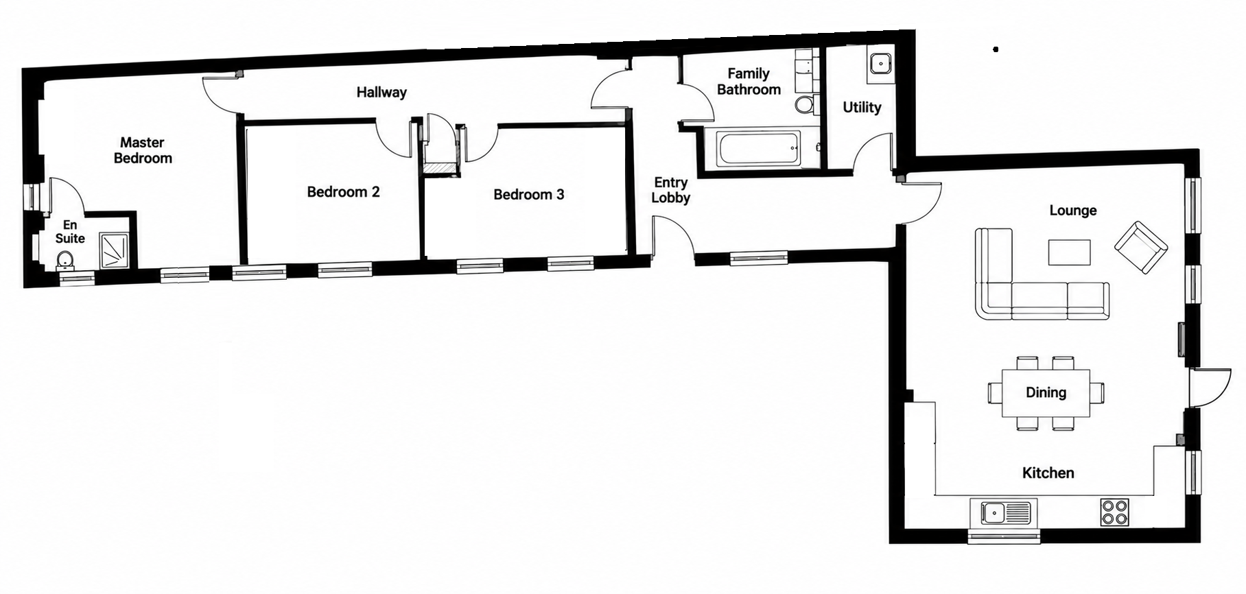 Six Hills Lane, Little Belvoir Estate, Melton Mowbray, LE14 floorplan