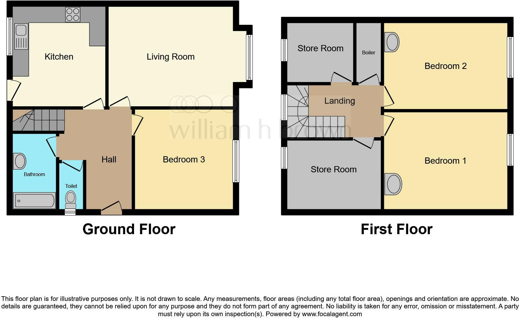 Saxby Avenue, Skegness floorplan
