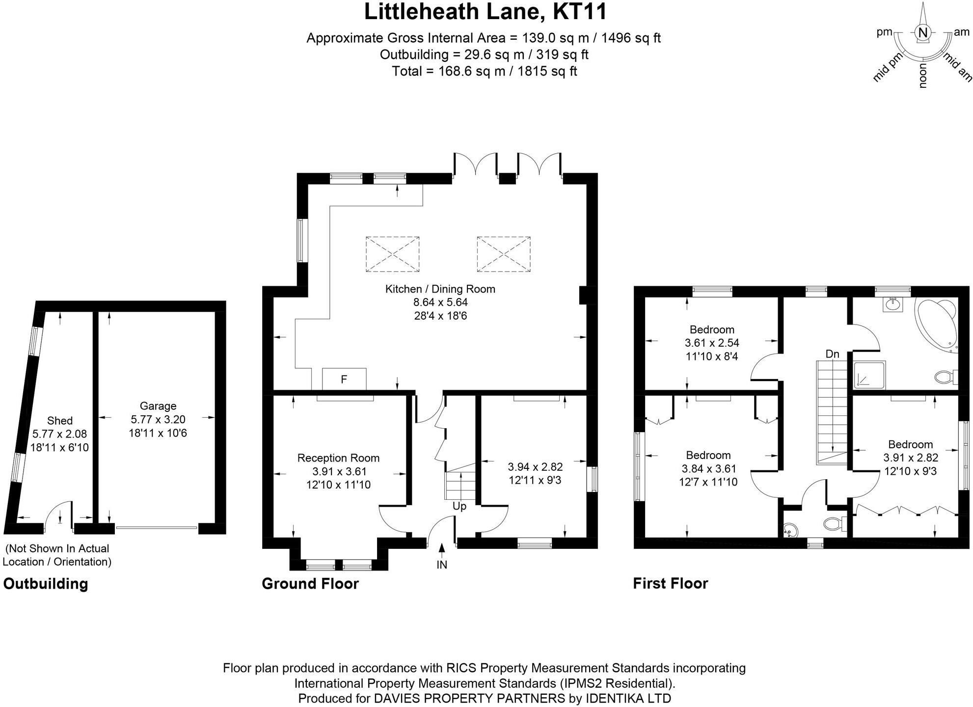 Littleheath Lane, Cobham, KT11 floorplan