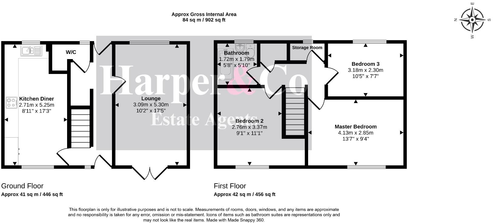 Ternbeck Way, Thornaby, Stockton-On-Tees, TS17 9RF floorplan