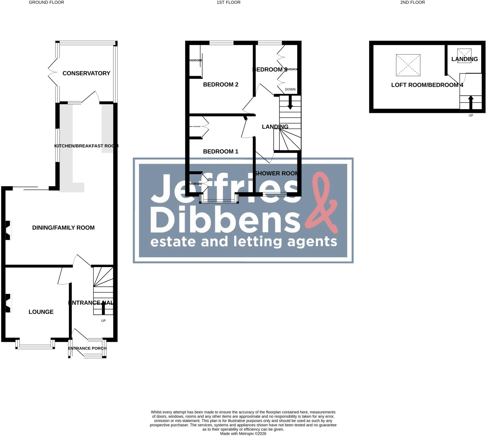 Hillside Avenue, Widley floorplan