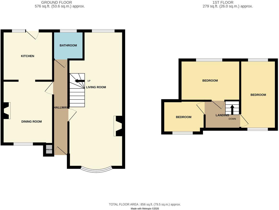 Mount Avenue, Rayleigh, SS6 floorplan