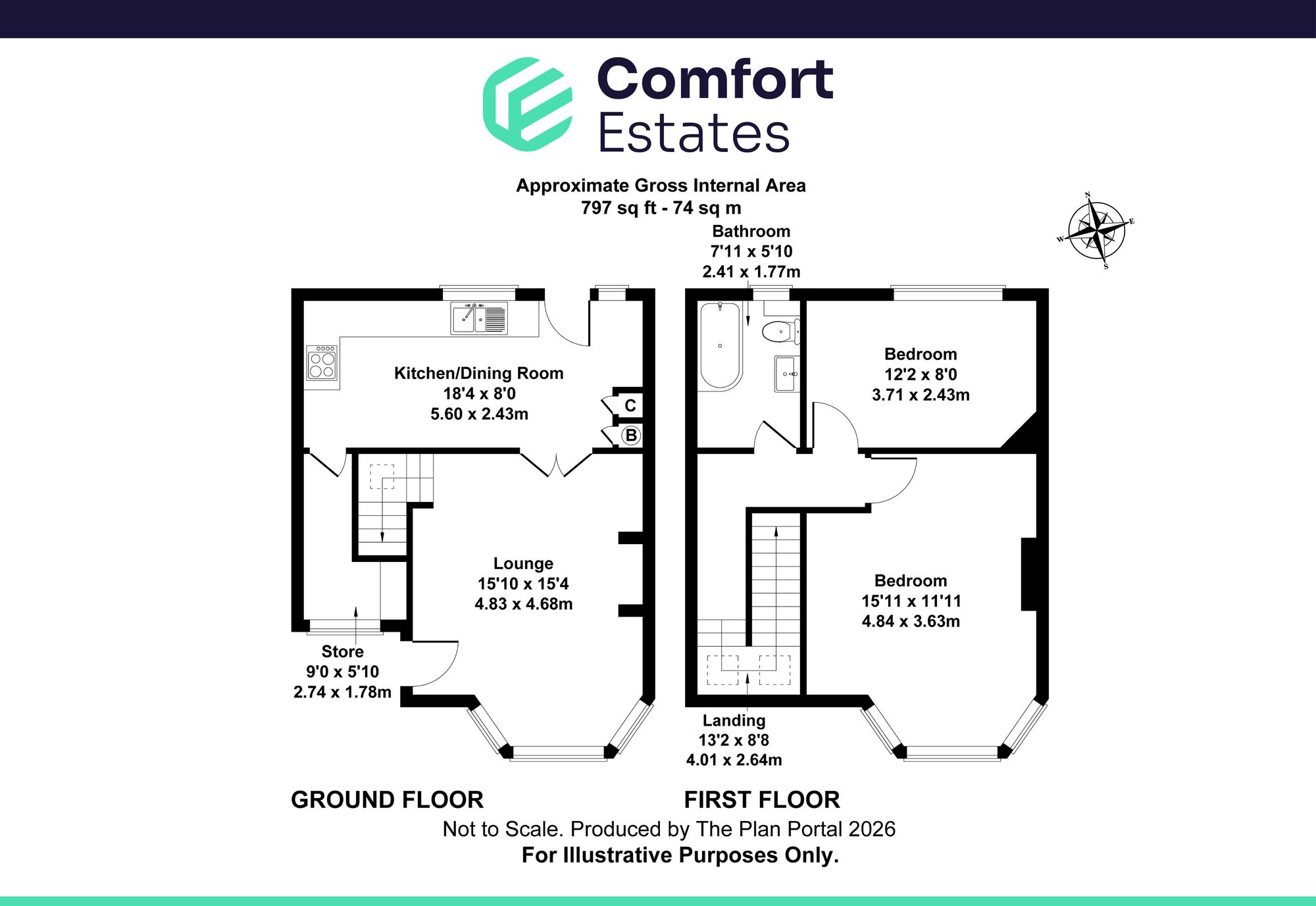 Dorothy Boot Homes, Wilford, NG11 floorplan
