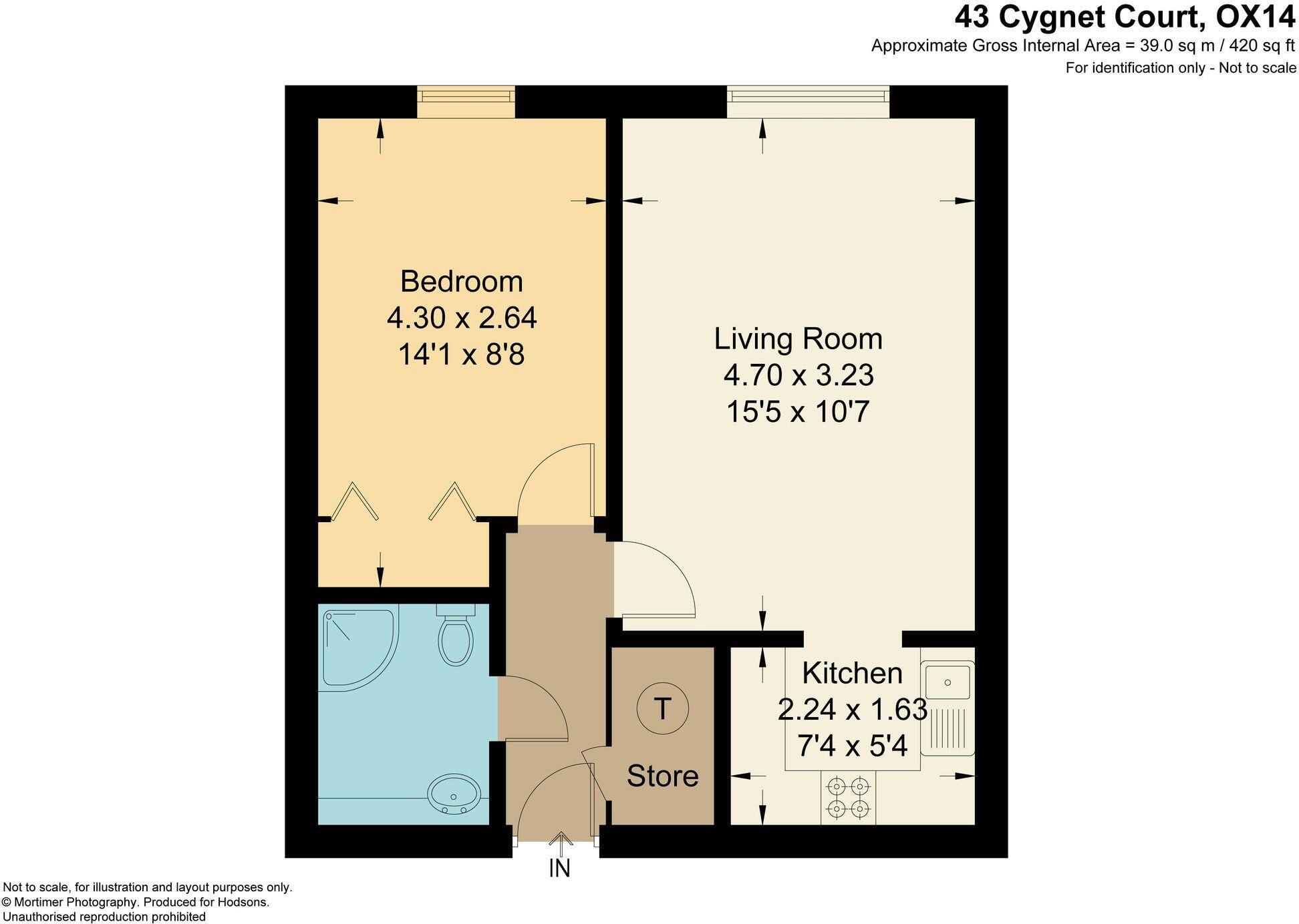 Caldecott Road, Cygnet Court Caldecott Road, OX14 floorplan