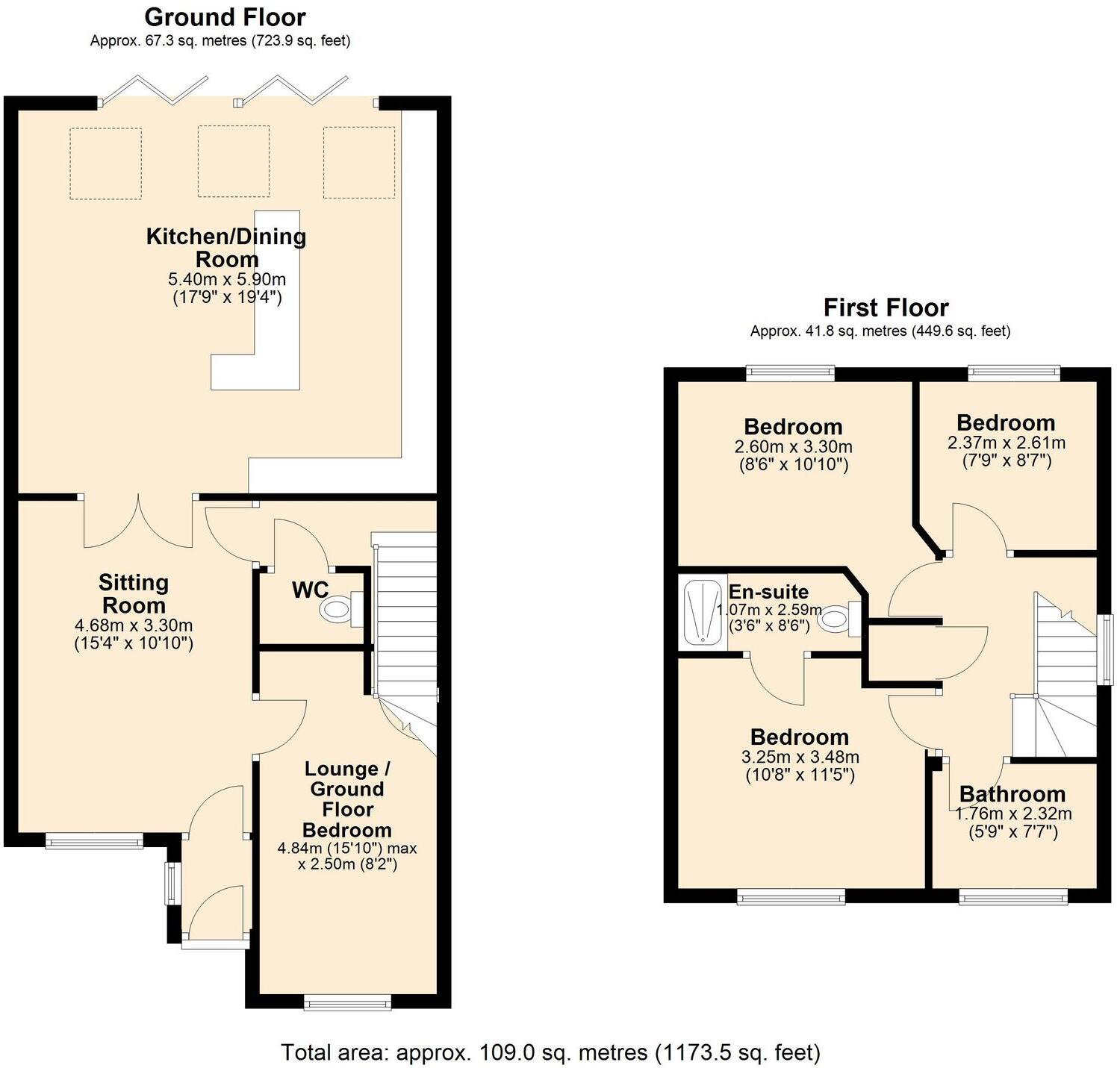 Penswick Road, Hindley Green, WN2 floorplan