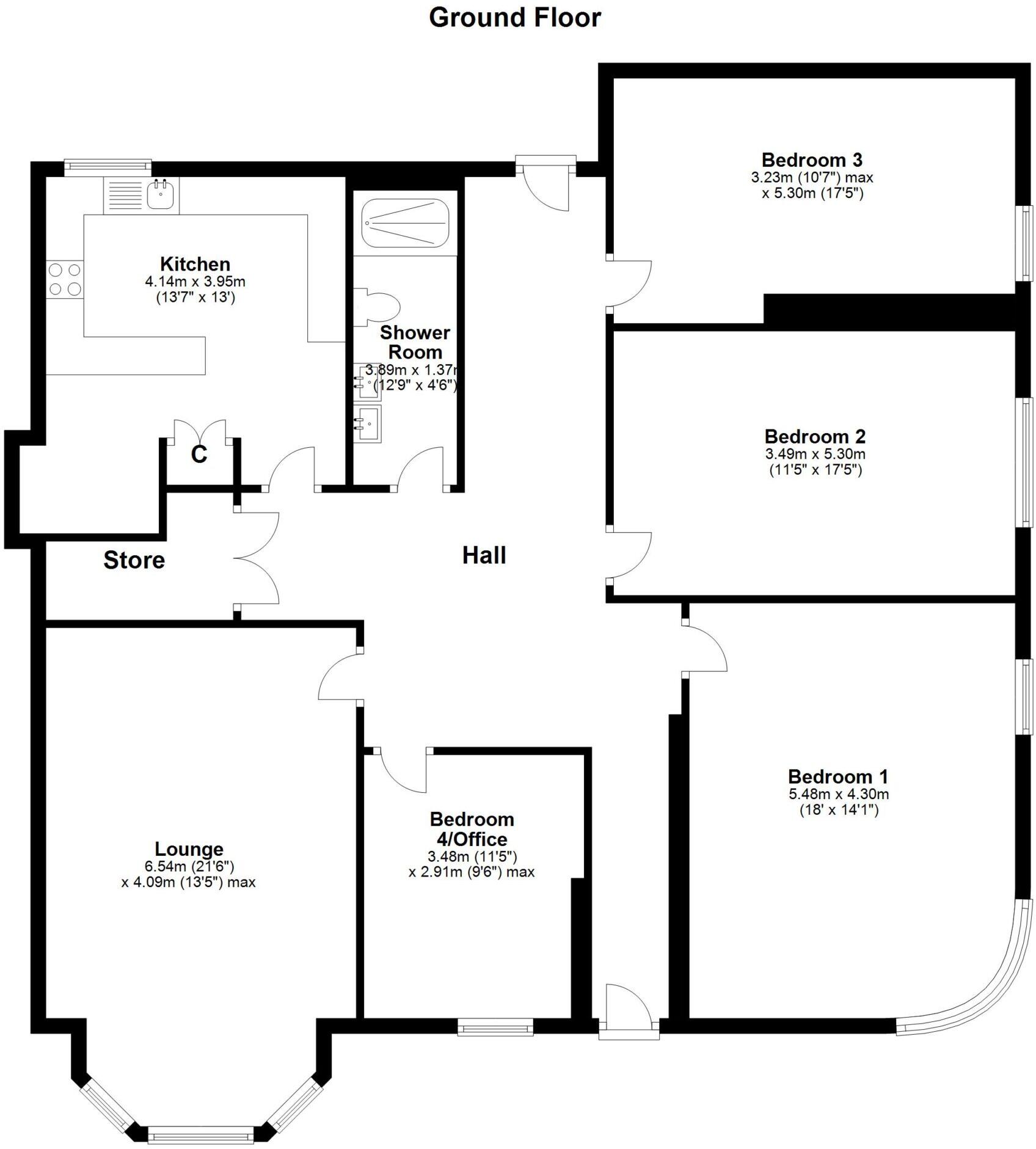 Glasgow Road, Paisley floorplan