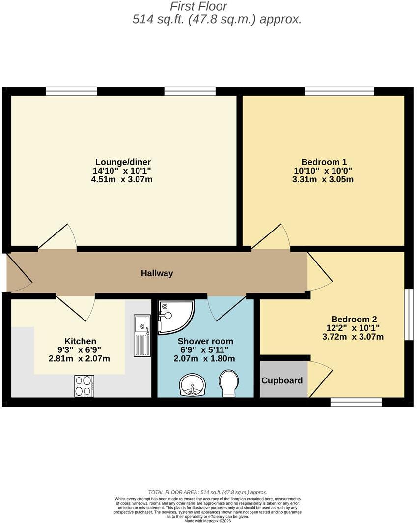 Timsbury, Bath floorplan