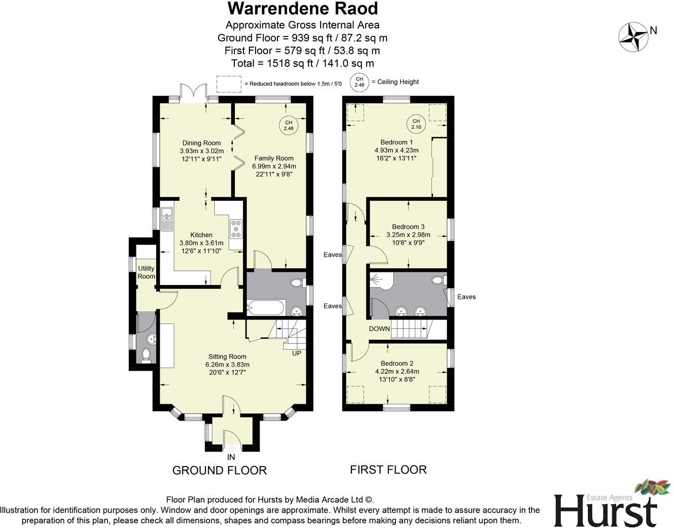 Warrendene Road, Hughenden Valley floorplan