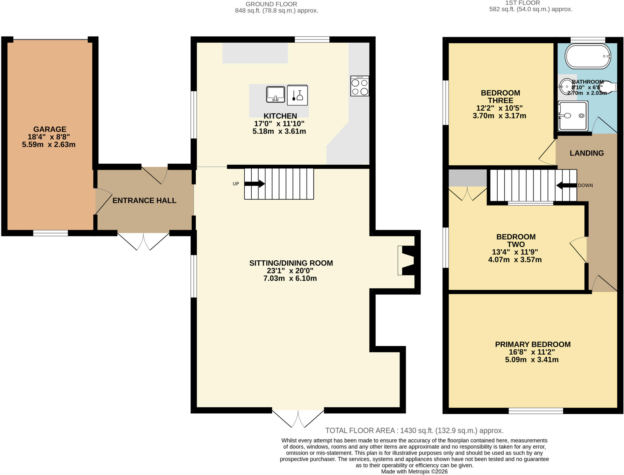Church Close, Pulham St. Mary, Diss, Norfolk, IP21 floorplan