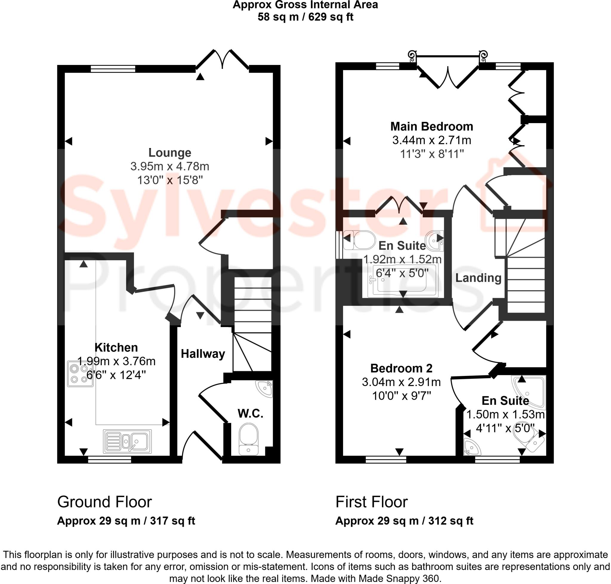 Redmire Drive, Delves Lane, Consett, County Durham, DH8 floorplan