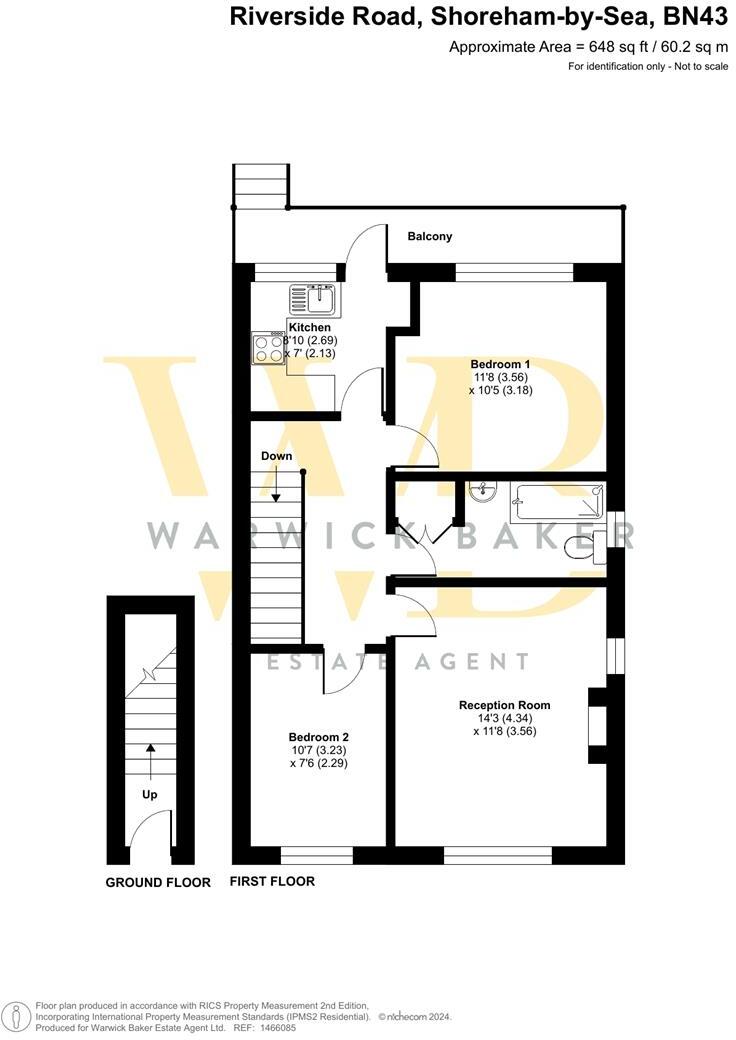Riverside Road, Shoreham floorplan