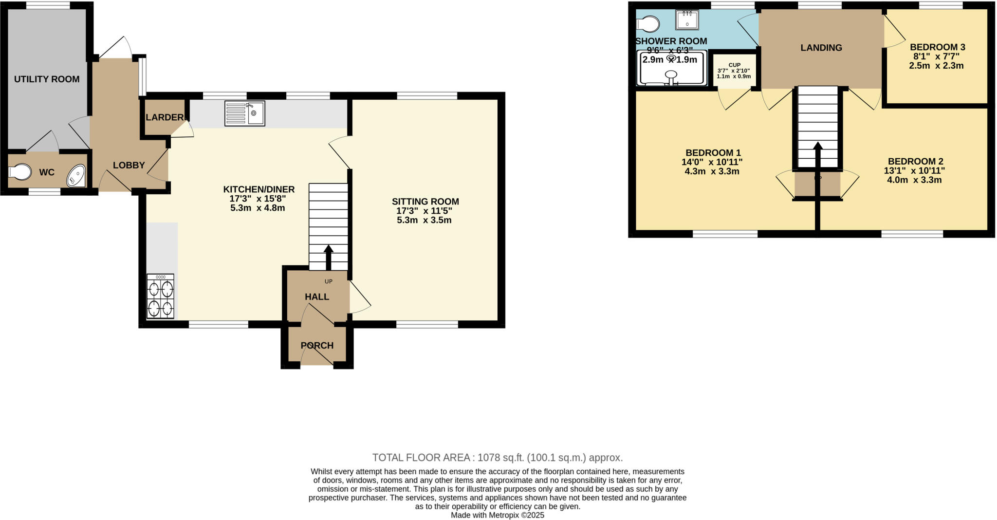 Pail Park, Knowle, North Devon, EX33 floorplan