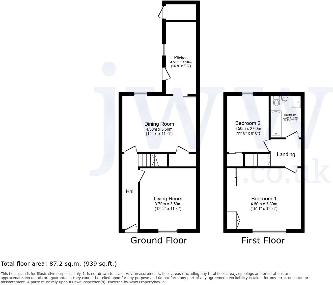 Waddington Street, Bishop Auckland, County Durham, DL14 floorplan