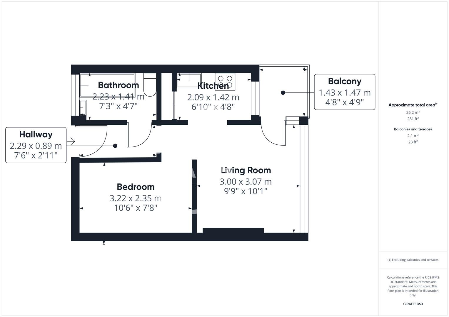 Abberton, Prospect Road, Woodford Green, IG8 floorplan
