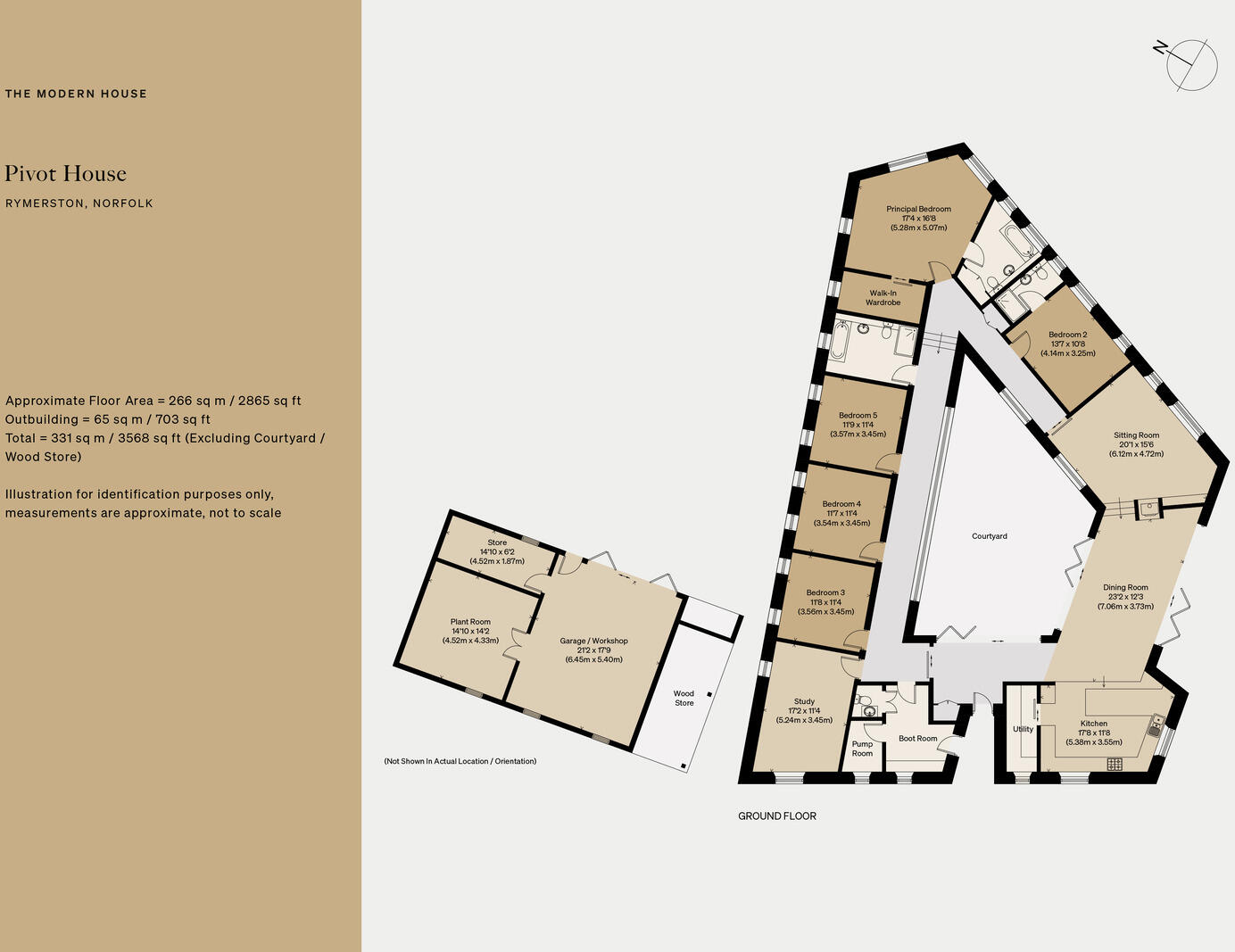 Pivot House, Pivot House, Reymerston, Norwich floorplan