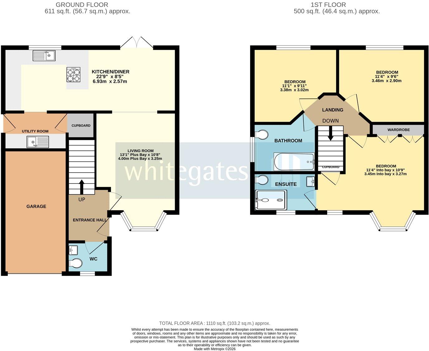 Watling Way, Whiston, Prescot, Merseyside, L35 floorplan