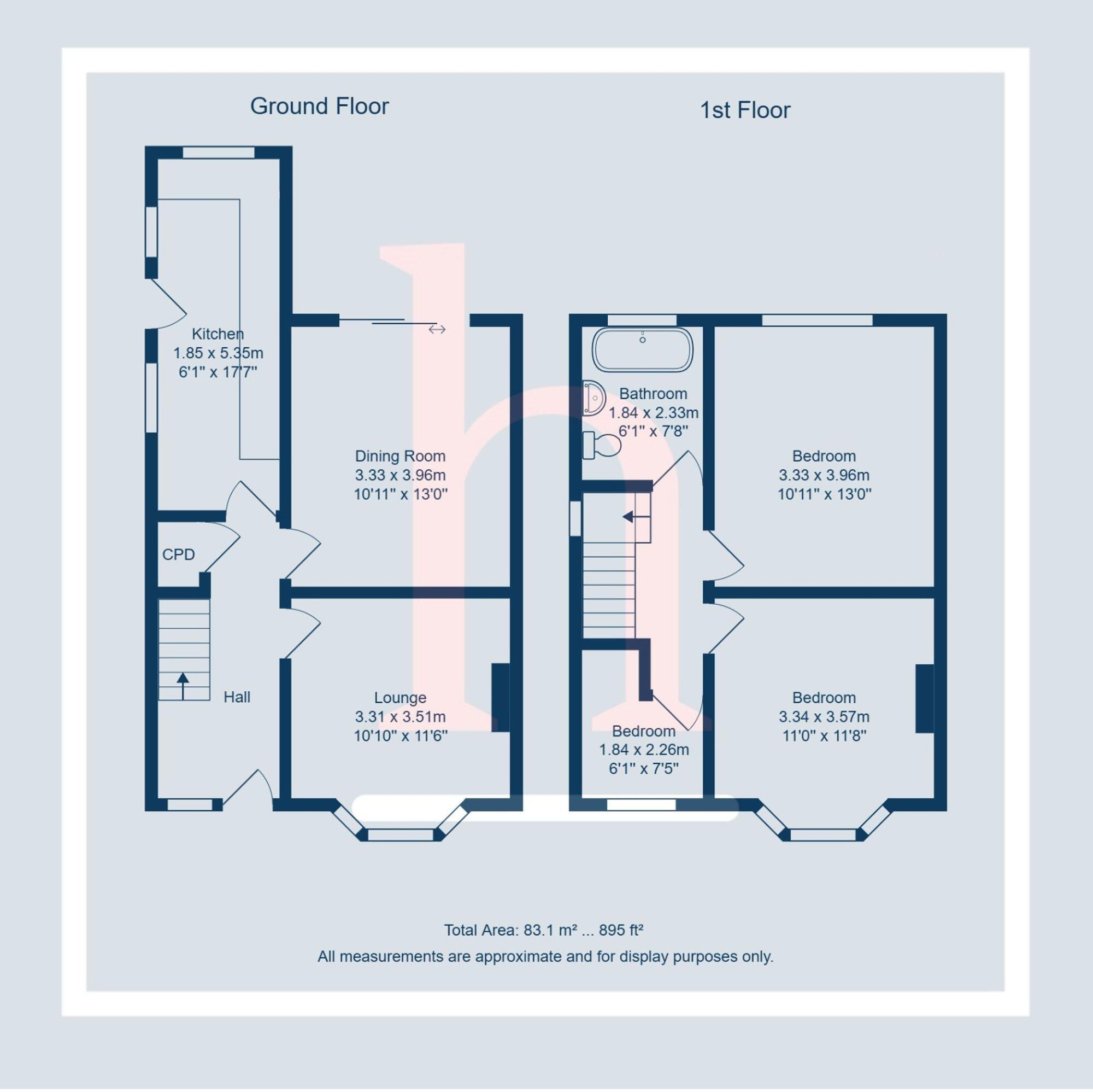 Fernlea Road, Wirral, CH60 floorplan