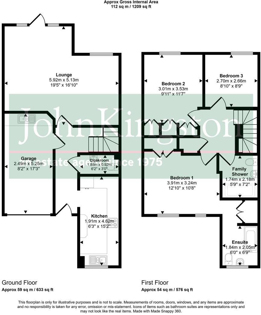 Cedar Terrace Road, Sevenoaks, TN13 floorplan