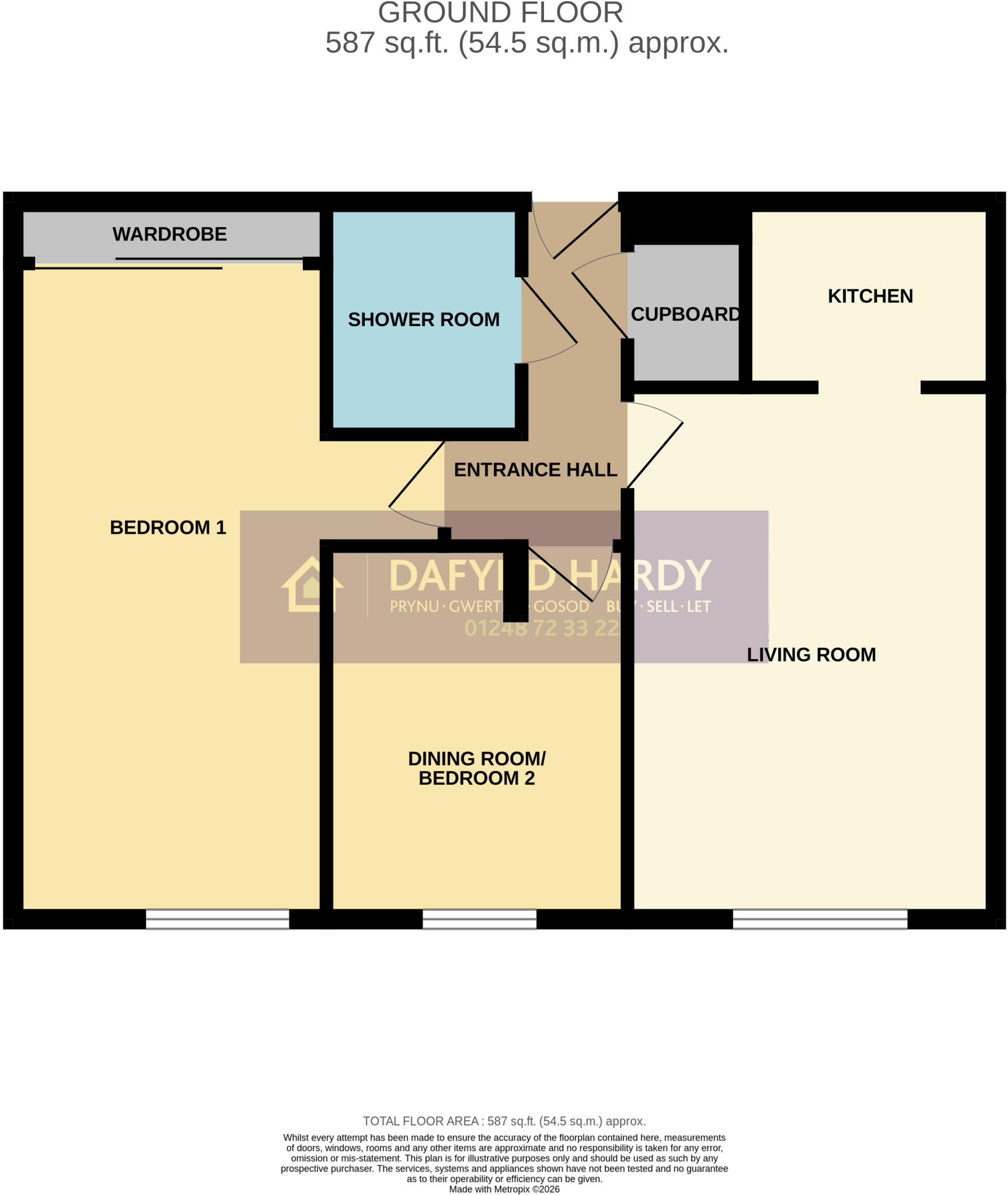 Conway Road, Colwyn Bay, Conwy, LL29 floorplan