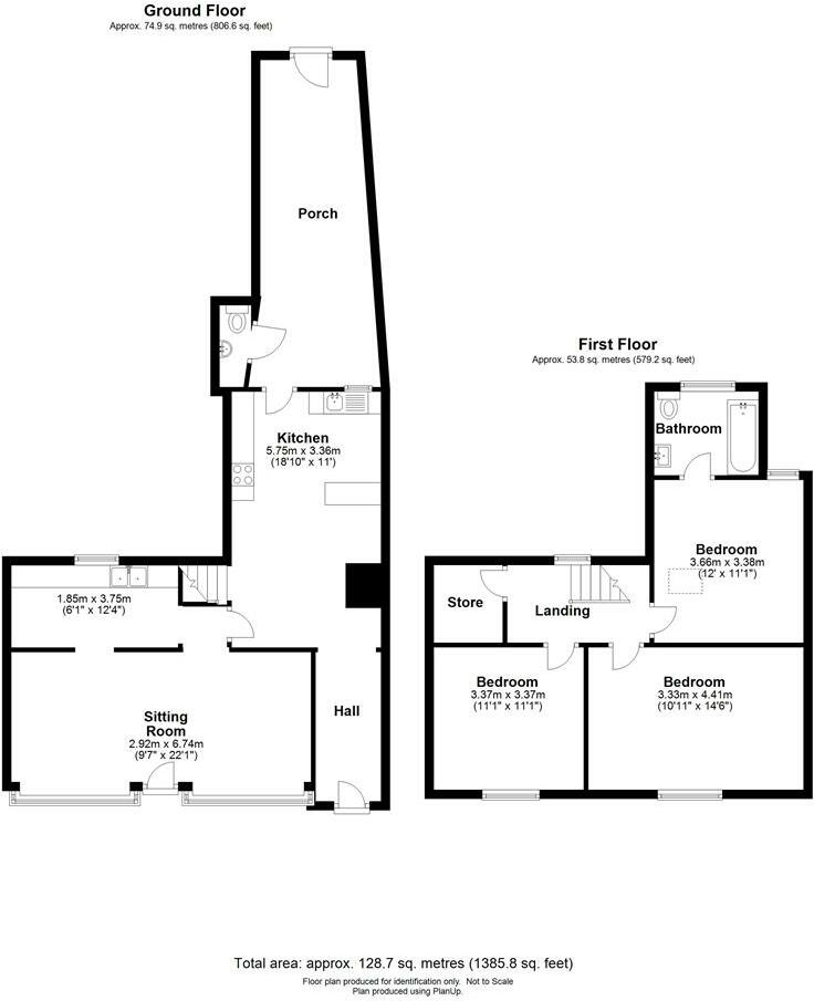 5, Bell Street, Talgarth floorplan