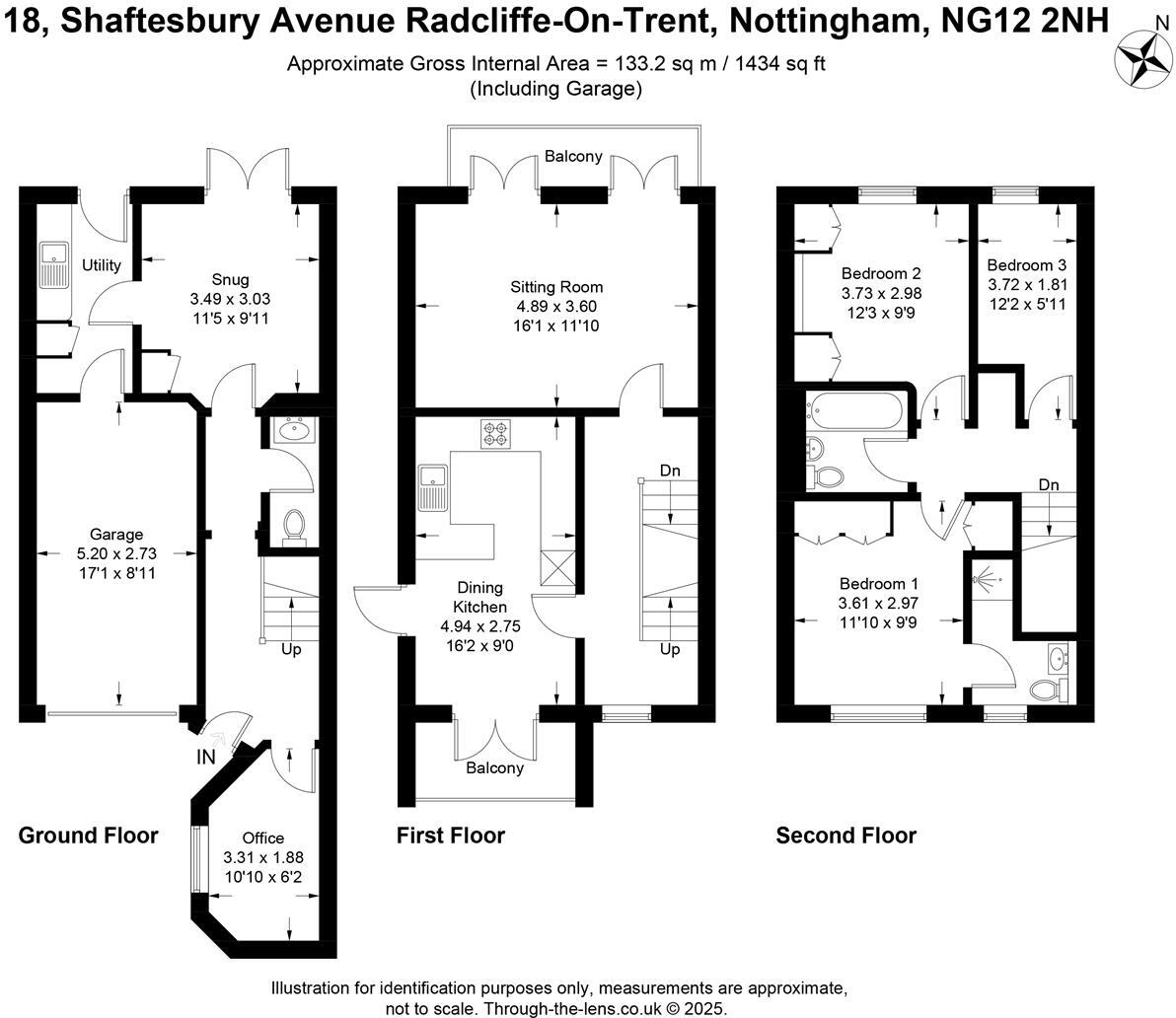 Shaftesbury Avenue, Radcliffe-On-Trent, Nottingham floorplan