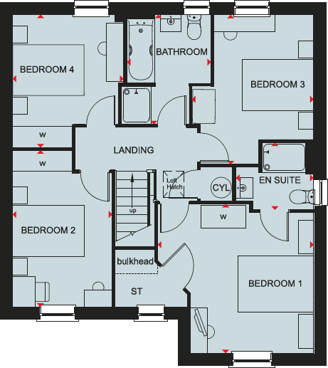 Bradford Road, East Ardsley, West Yorkshire, WF3 2DL floorplan