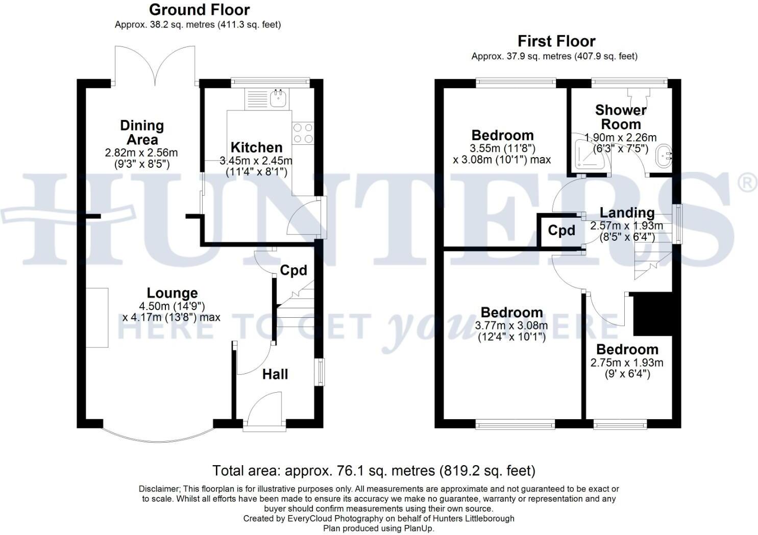 Broadfield Drive, Smithy Bridge, OL15 0EU floorplan
