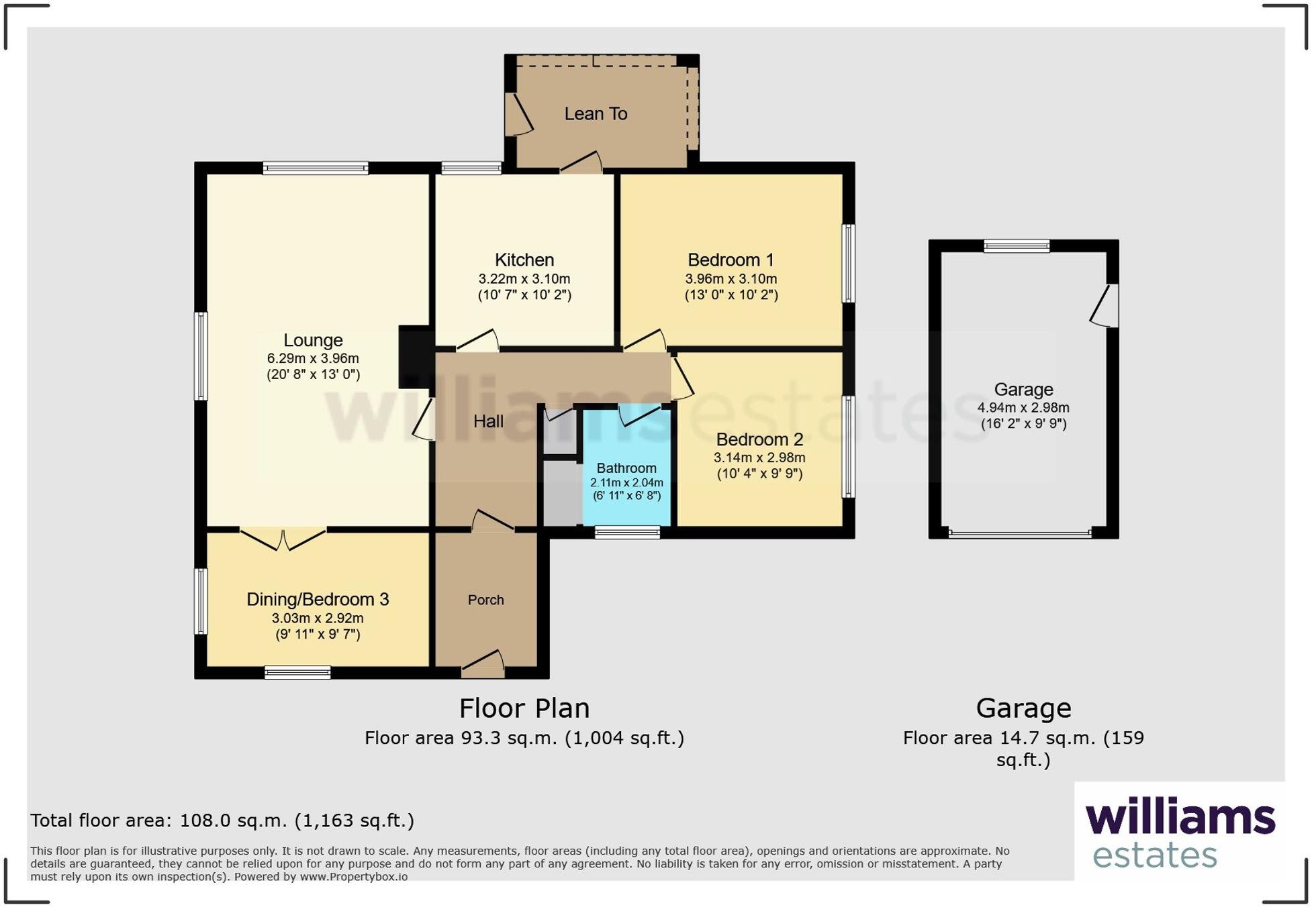 Rhodfa Bedwen, Prestatyn, LL19 floorplan