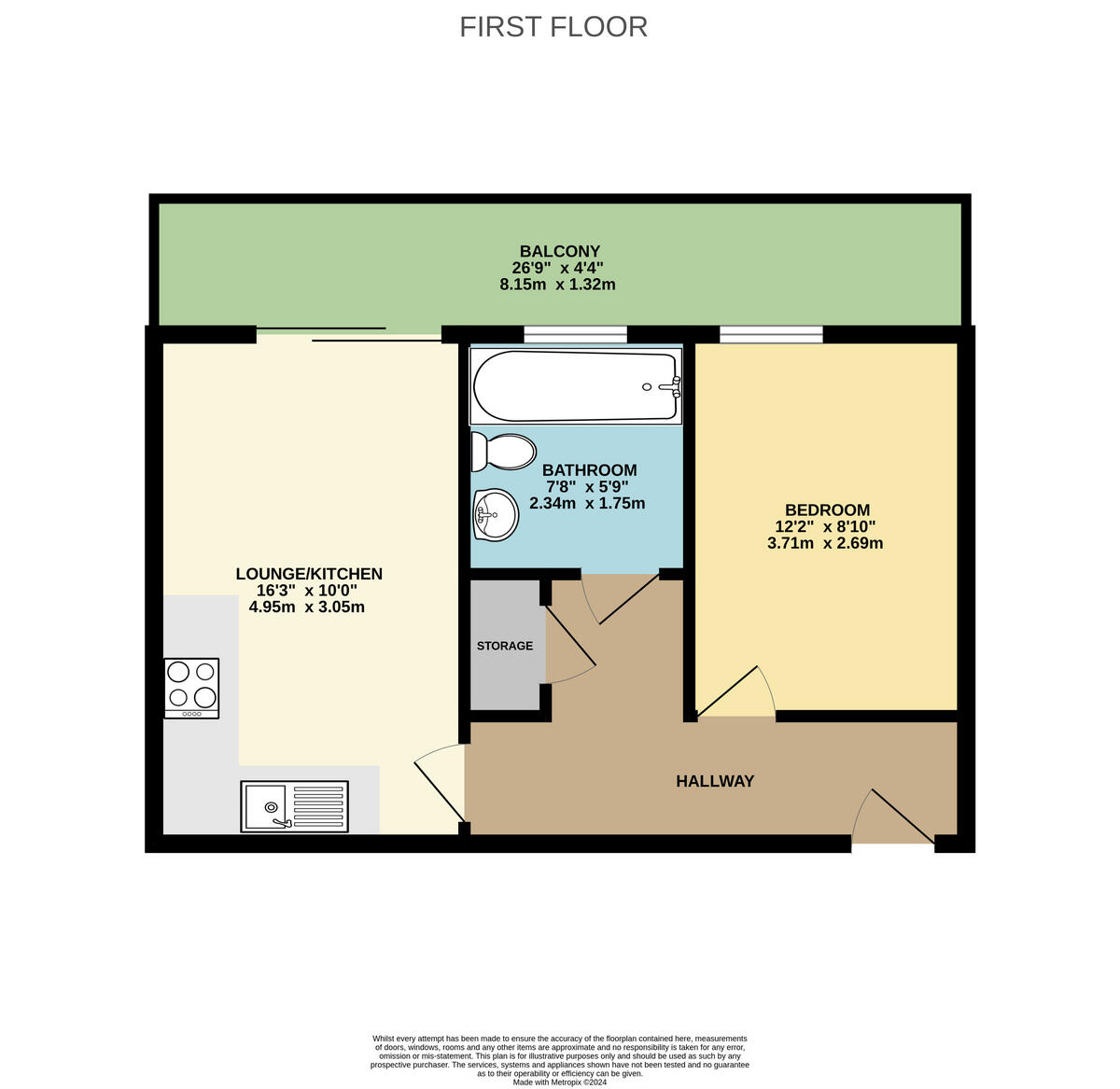 Norton Way, Poole, BH15 4 floorplan