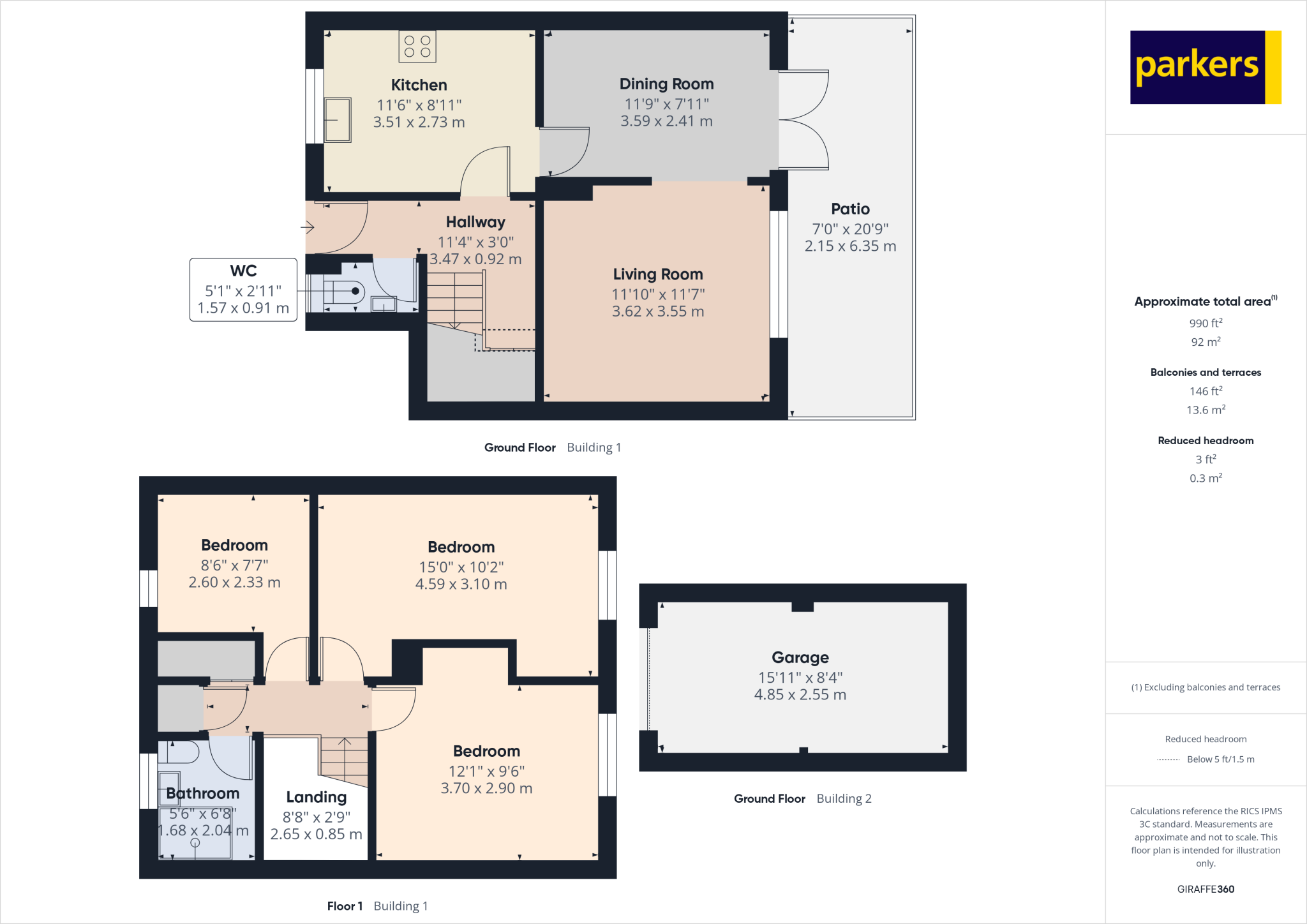 Falkland Road, Basingstoke, Hampshire, RG24 floorplan