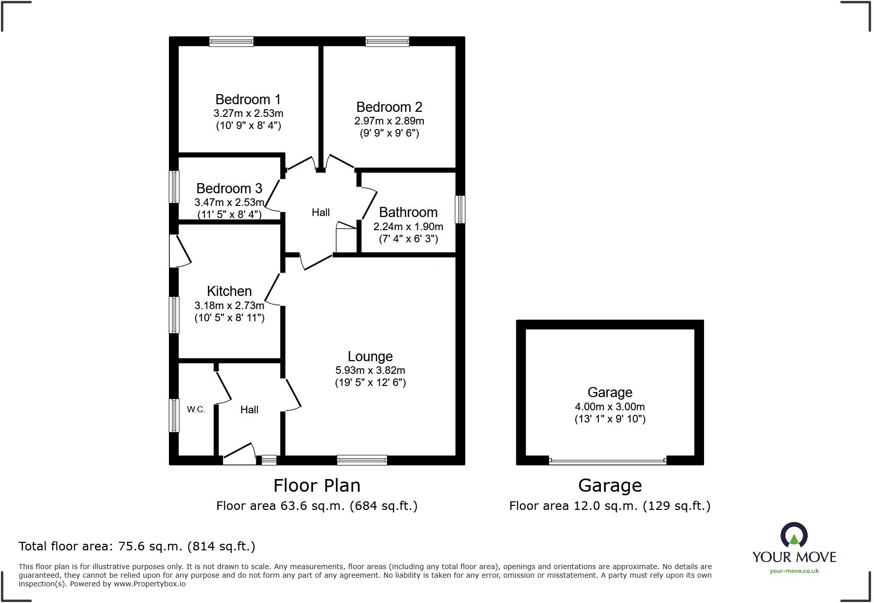 St. Andrews Drive, Darton, Barnsley, S75 floorplan