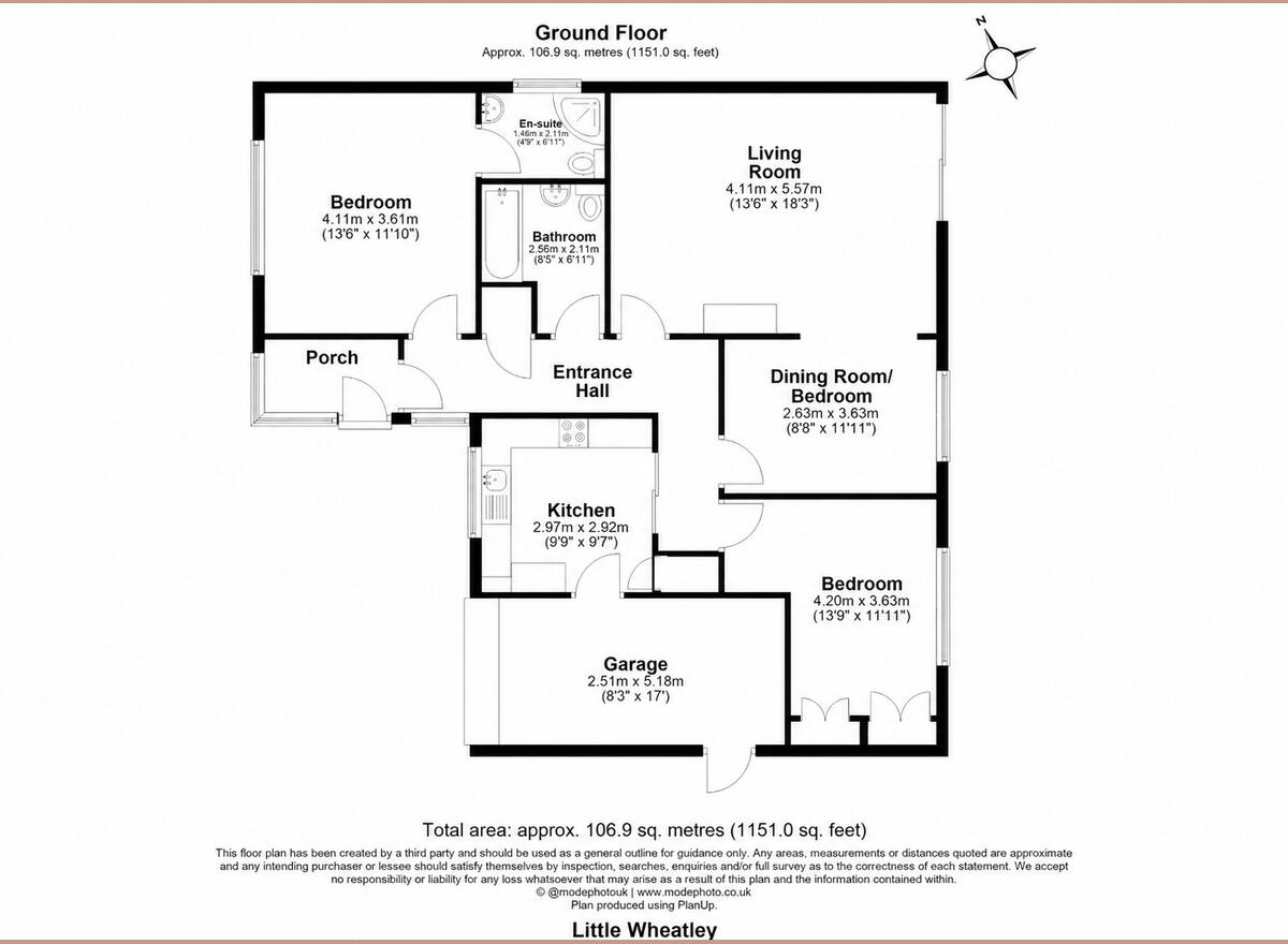 Little Wheatley Chase, Rayleigh, SS6 floorplan