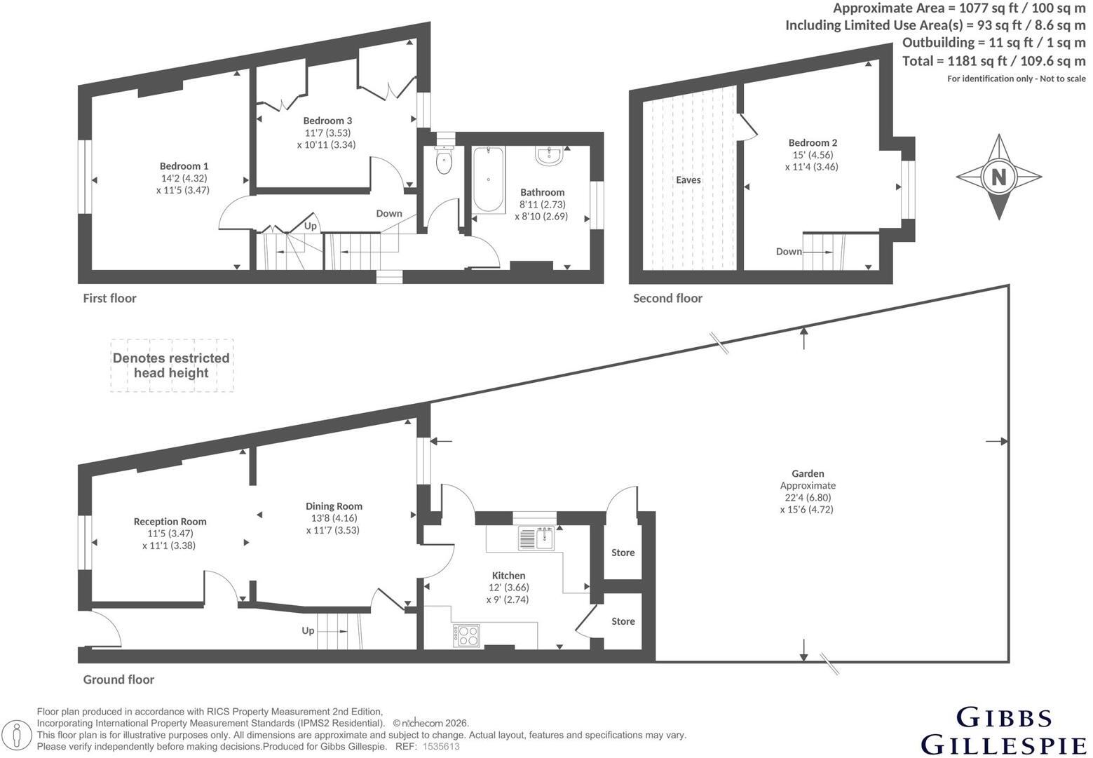Grove Road, Ealing, London floorplan