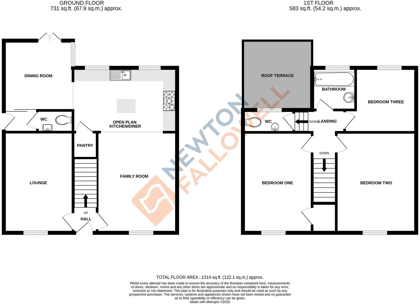 Vine Cottage, Stamford floorplan