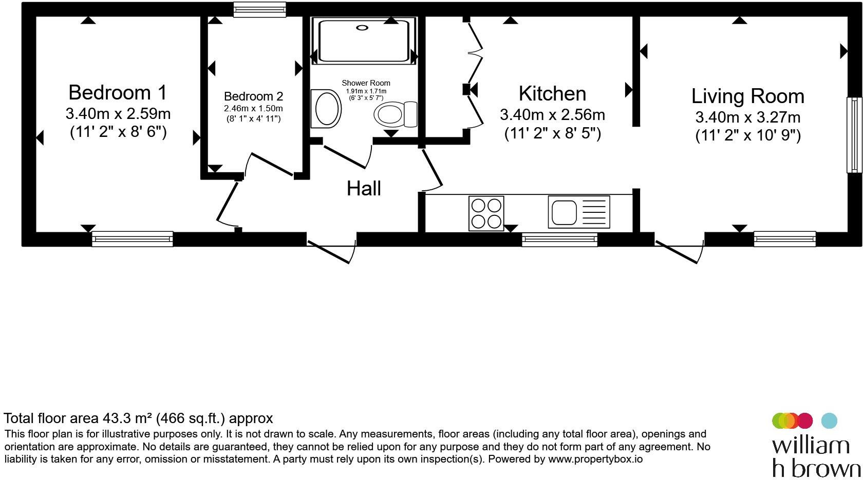Rookery Drove, Beck Row, Bury St. Edmunds floorplan
