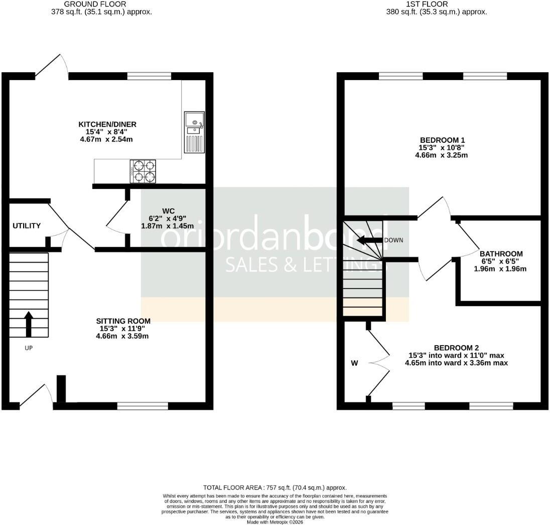 Skimmer Close, Pineham Village, Northampton NN4 floorplan