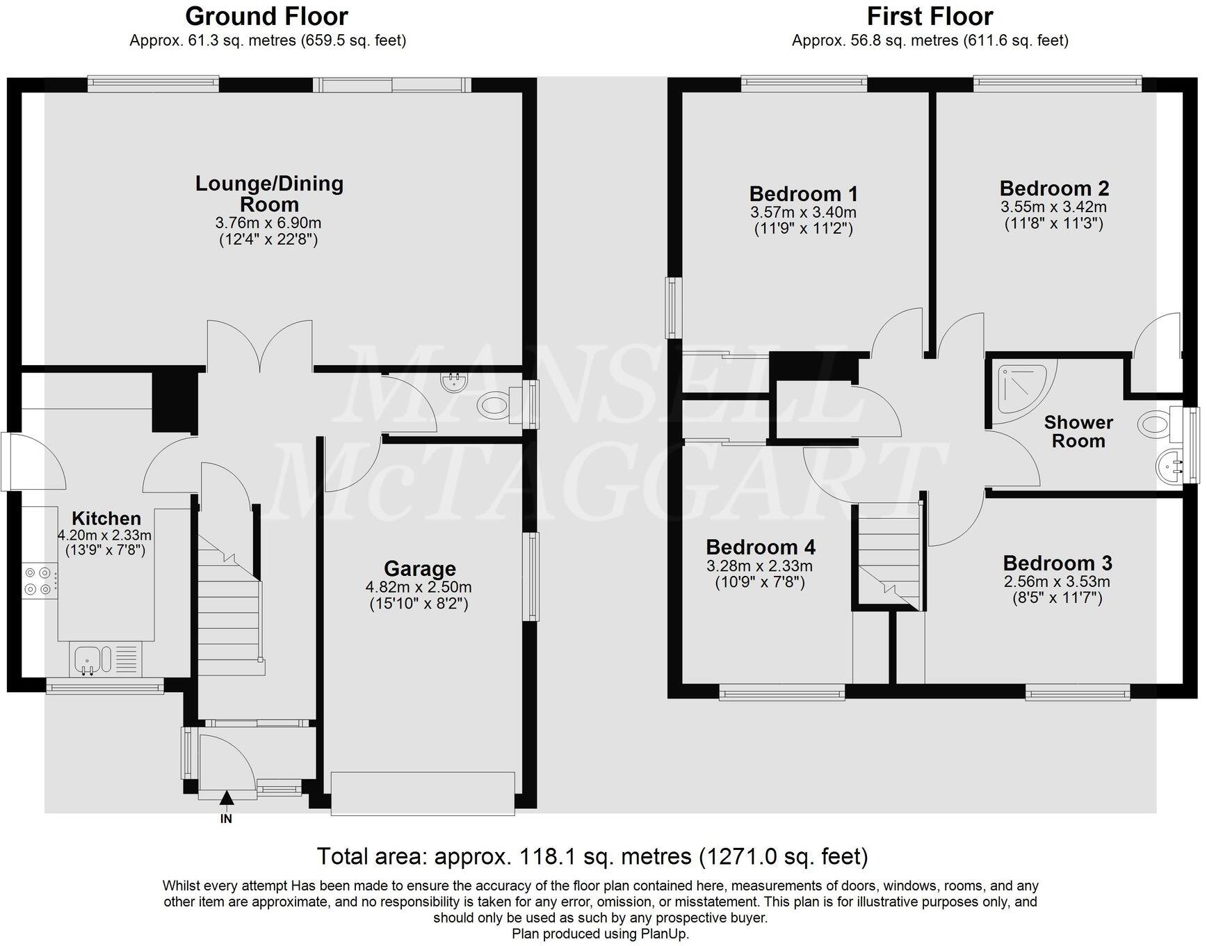 St. Catherines Road, Crawley, RH10 floorplan