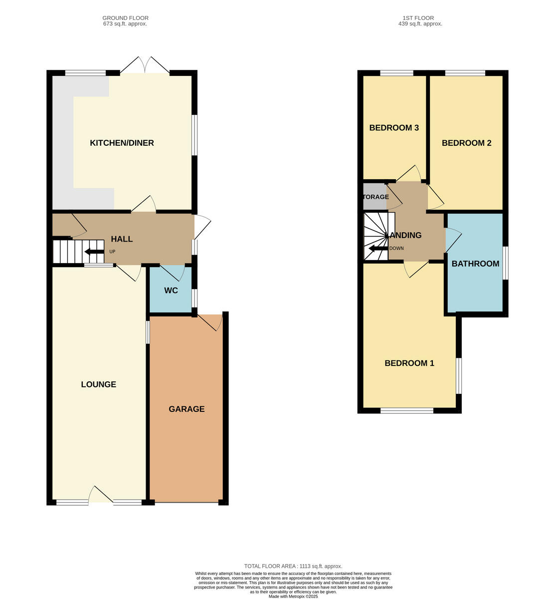 High Elms Road, Hockley, SS5 floorplan