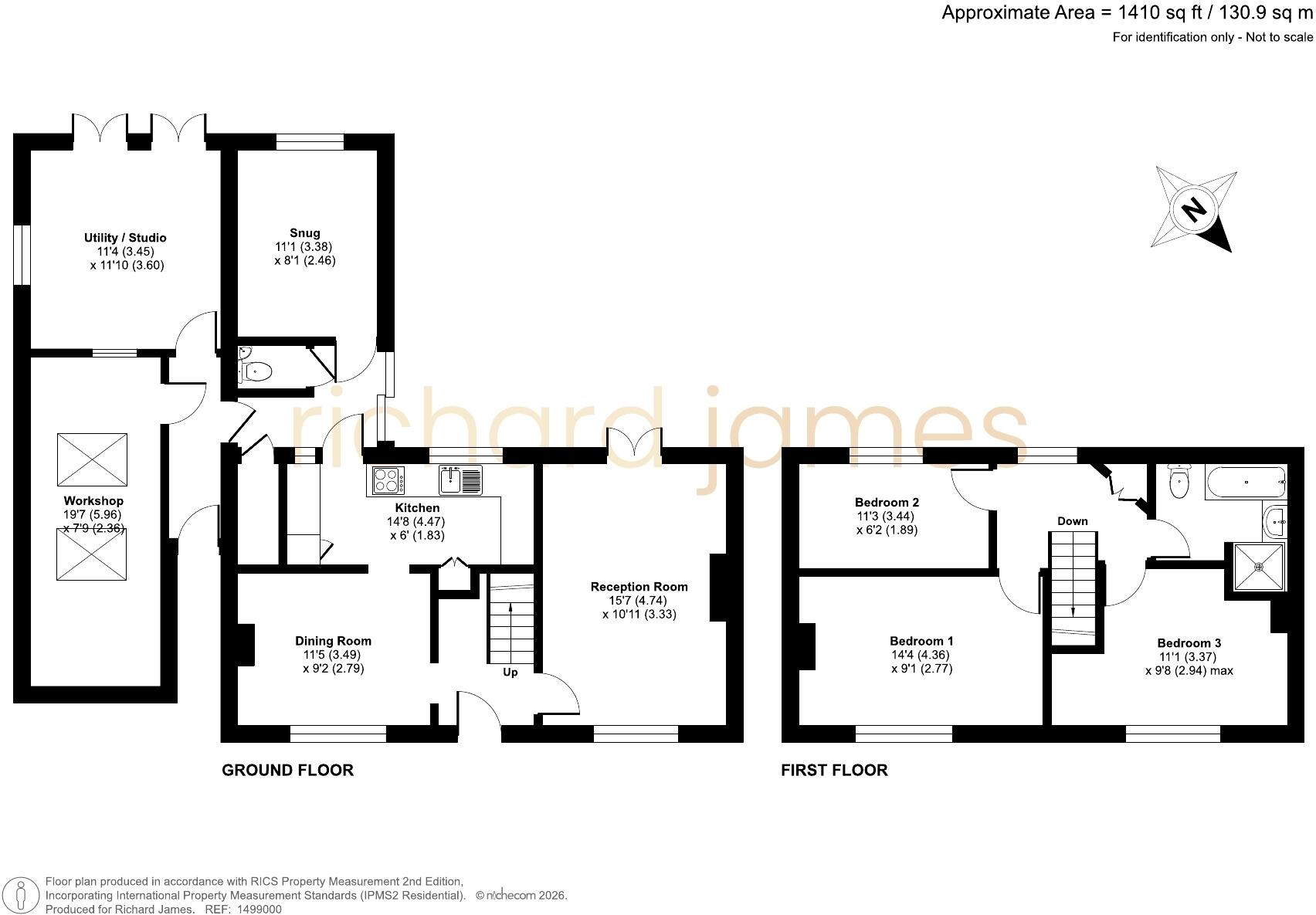 Meadowcroft, Stratton St Margaret, Swindon, SN2 floorplan