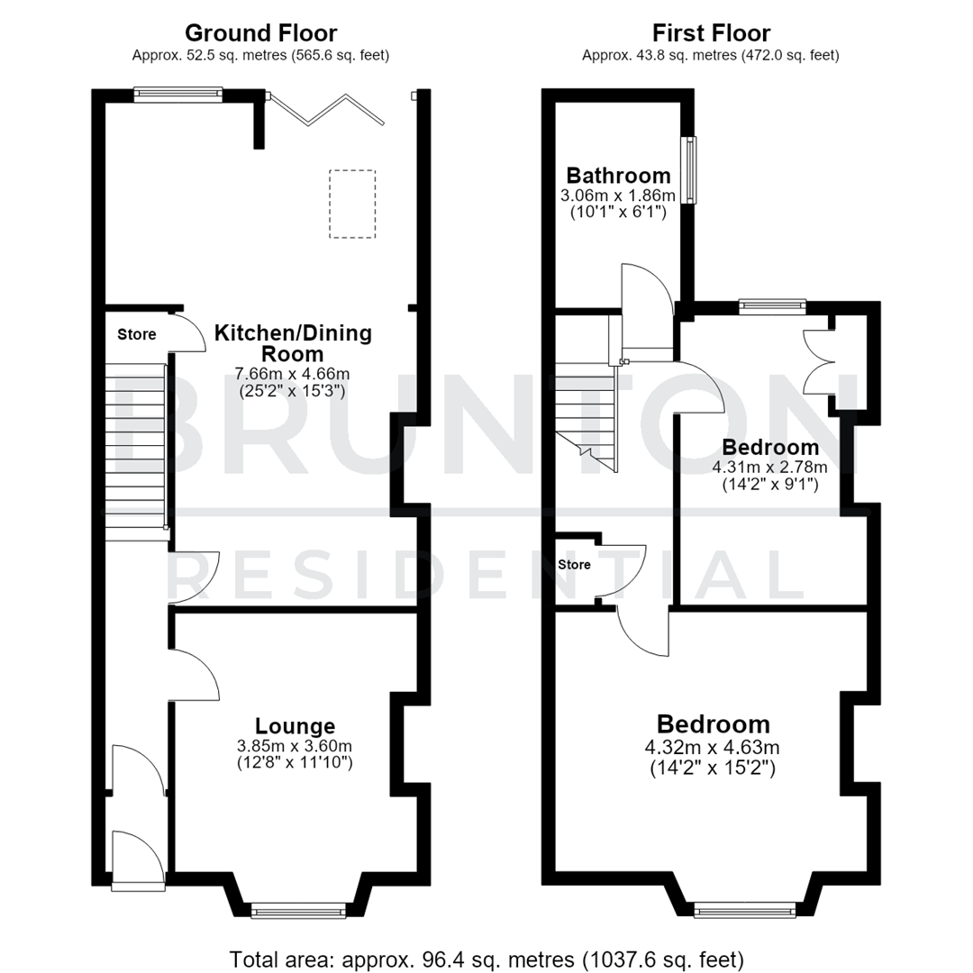 Falmouth Road, Heaton, NE6 floorplan