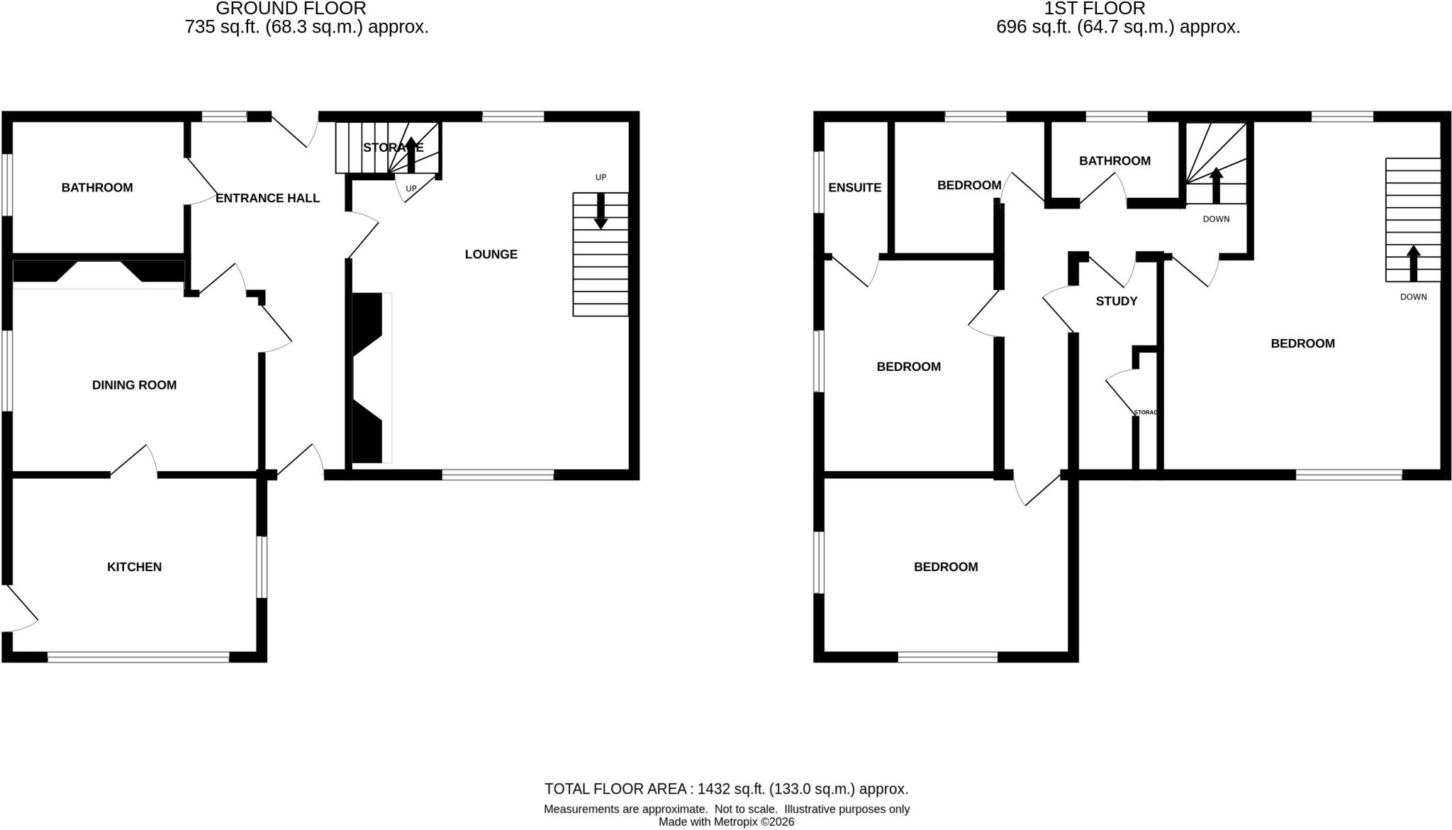 50 High Street, Brightlingsea, Colchester, Essex CO7 0AQ floorplan