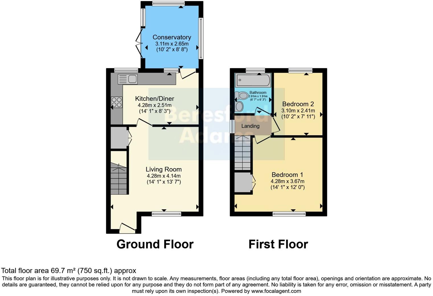 Shrewsbury Way, Saltney, Chester, Cheshire West and Ches, CH4 floorplan