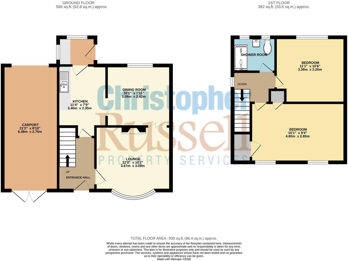 Harvill Road, Sidcup, DA14 floorplan