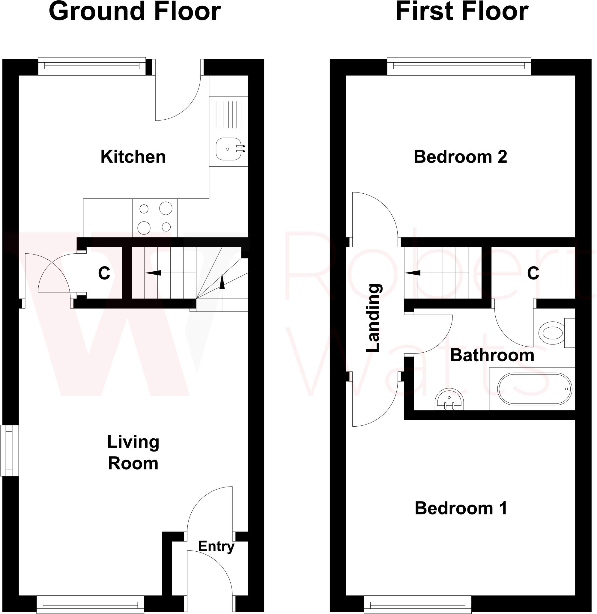 Kingsley Drive, Birkenshaw, Bradford, West Yorkshire, BD11 floorplan