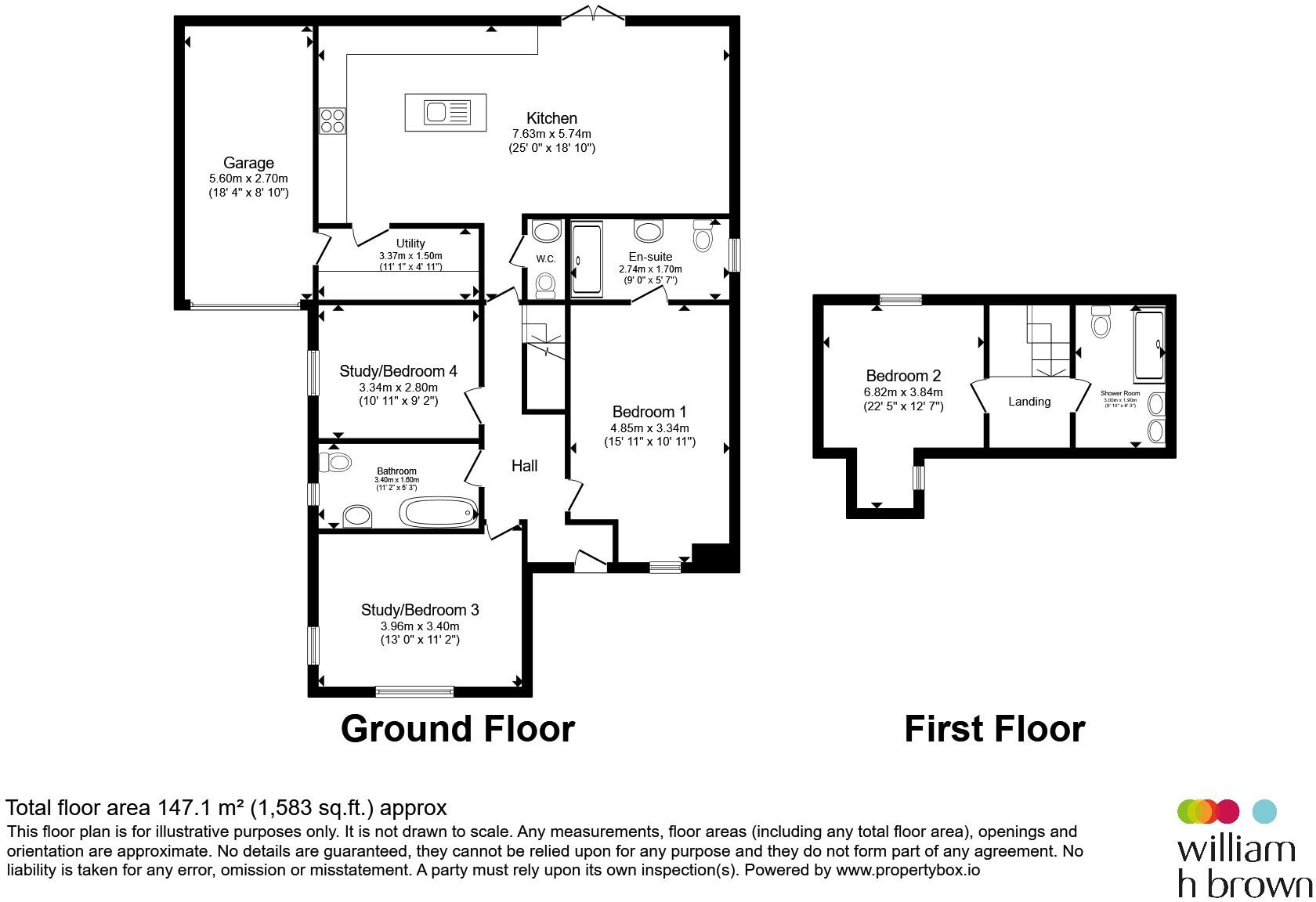 Broomfield Road, Chelmsford floorplan