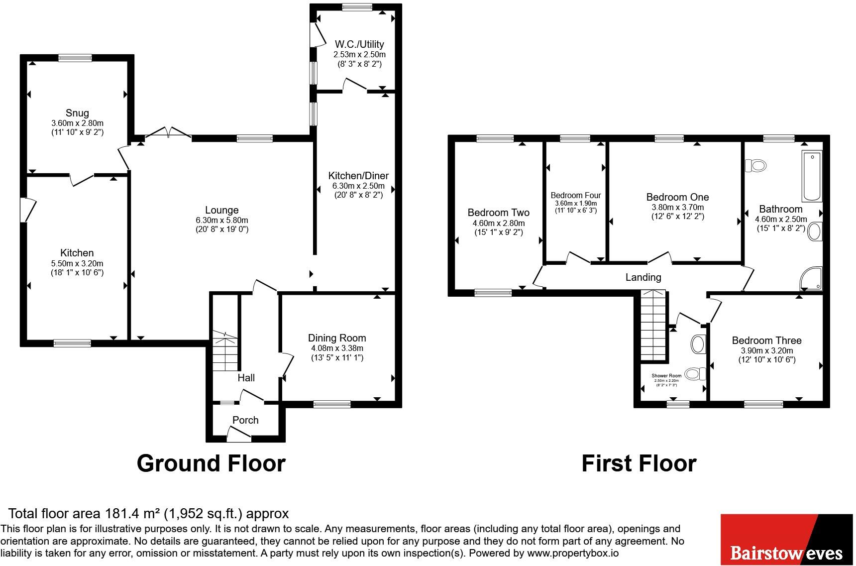 Boot Hill, Grendon, Atherstone, Warwickshire, CV9 floorplan