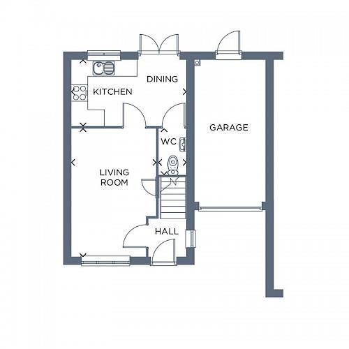 Canal Walk, Burnley, BB12 floorplan