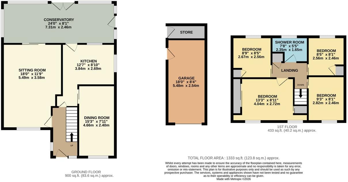 St Andrews Road, Cheddar, BS27 floorplan